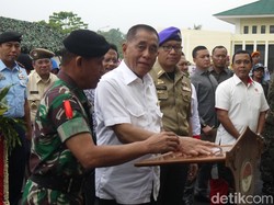 Menhan Resmikan Pusdiklat Bela Negara di Bogor