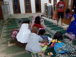 Sungai Cimanuk Kembali Meluap, Warga Berhamburan Keluar Rumah