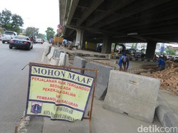 Cegah Banjir, Gorong-gorong di Kolong Tol JORR W2 Diperlebar