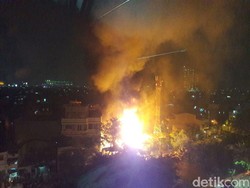 Rumah di Pademangan Jakut Kebakaran, 11 Mobil Damkar Meluncur