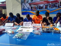 12 Hari, Barang Bukti Narkoba Senilai Lebih Rp 25 Juta Disita