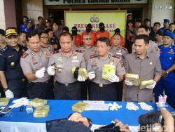 Eks Sipir Ditangkap karena Dalangi Penyelundupan Sabu 8,7 Kg