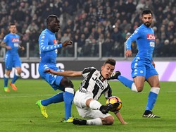 Tertinggal Lebih Dulu, Juventus Kalahkan Napoli 3-1