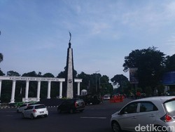 Suasana di Sekitar Istana Bogor Jelang Kedatangan Raja Salman