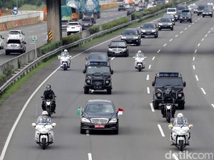 Begini Aturan Bila Ada Rombongan Presiden dan Ambulans Melintas