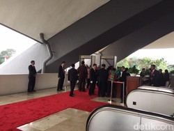 Ketatnya Pengamanan di DPR Jelang Kedatangan Raja Salman