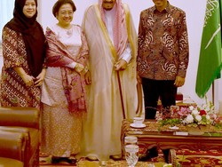 Raja Salman Akhirnya Bertemu dengan Anak dan Cucu Bung Karno
