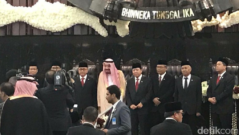 Bachtiar Nasir Hadiri Pidato Raja Salman di DPR, Habib Rizieq Absen