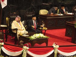 Pidato di DPR, Raja Salman: Terima Kasih atas Sambutan Luar Biasa