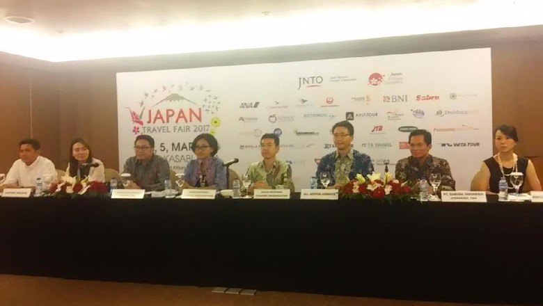Press conference Japan Travel Fair 2017 (Randy/detikTravel) Press conference Japan Travel Fair 2017 (Randy/detikTravel)