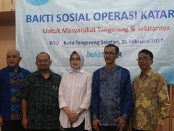 Ratusan Warga Tangsel Antusias Jalani Operasi Katarak Gratis