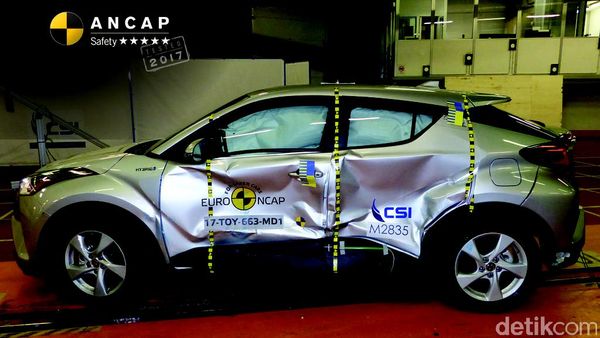 Toyota C-HR Dapat 5 Bintang