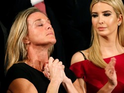 Momen Mengharukan Saat Pidato Pertama Trump di Kongres AS