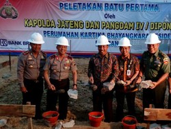 Rumah Murah untuk TNI, Polri, dan PNS Dibangun di Rembang