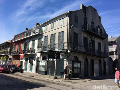 Ini Bangunan Kuno yang Instagrammable di Amerika, French Quarter