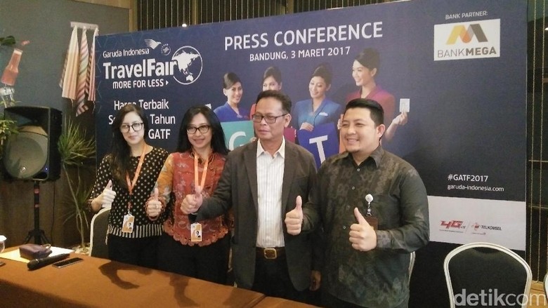 Suasana jumpa pers GATF 2017 di Bandung (Baban/detikTravel) Suasana jumpa pers GATF 2017 di Bandung (Baban/detikTravel)