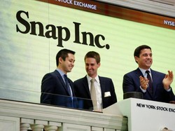 Sukses IPO, Nilai Induk Snapchat Tembus Rp 378 Triliun
