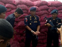 30 Ton Bawang Impor Ilegal Asal Thailand Disita
