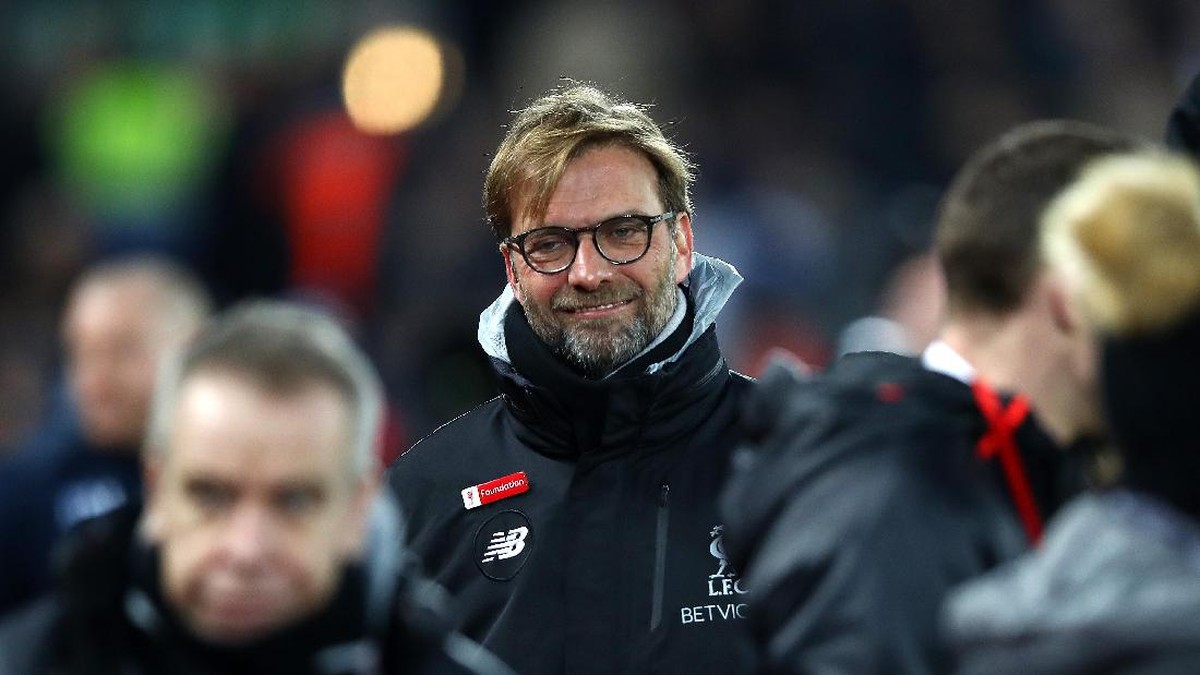 Juergen Klopp saat mendampingi Liverpool menghadapi Tottenham Hotspur. (Foto: Clive Brunskill/Getty Images)
