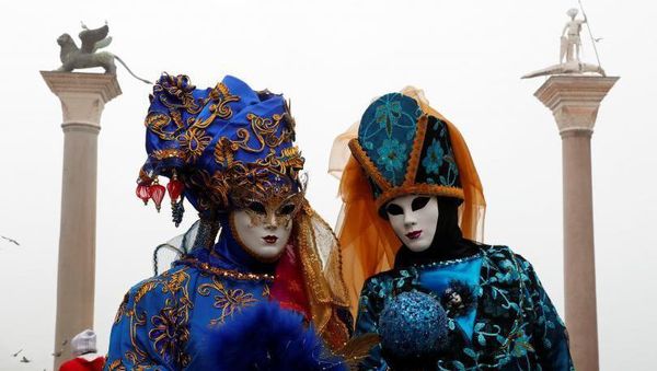 Nyentrik Atau Seram? Ini Karnaval Topeng Unik di Venesia