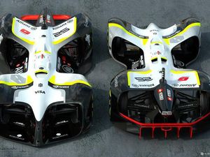 Ini Bentuk Mobil Balap Tanpa Sopir