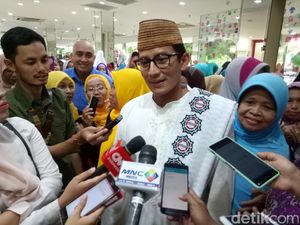 Unggul dari Ahok-Djarot di Survei Median, Sandi: Kita Tak Jemawa