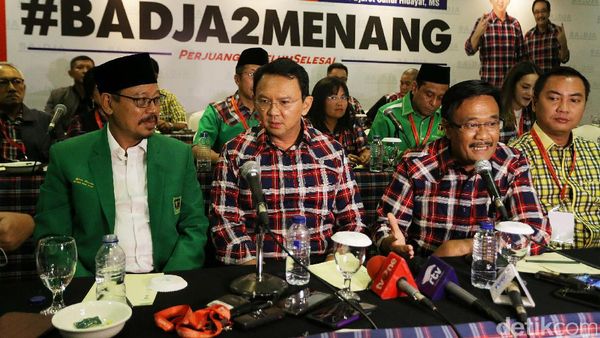 Ahok-Djarot Walk Out dari Pleno KPUD