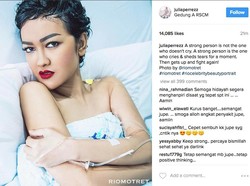 Makin Kurus, Julia Perez Pemotretan di Rumah Sakit