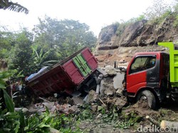 Jasad Mbah Tugiyem yang Tertimbun Longsor di Gunungkidul Ditemukan