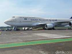Pesawat Raja Salman akan Take Off Pukul 10.45 WIB ke Brunei