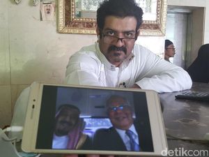 Rajanya masuk Vlog Jokowi dan Diajak Selfie, Warga Saudi Senang
