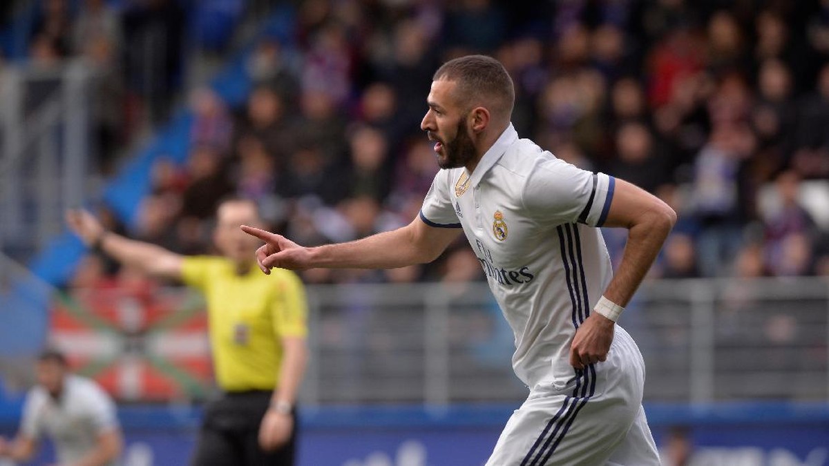 Penyerang Real Madrid dan Timnas Prancis Karim Benzema (Foto: REUTERS/Vincent West)