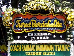 Mendiang Sugih Hendarto di Mata Rahmad Darmawan