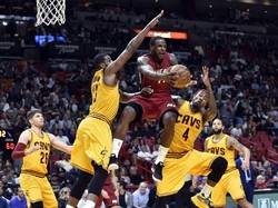 Tanpa James dan Irving, Cavs Kalah dari Heat