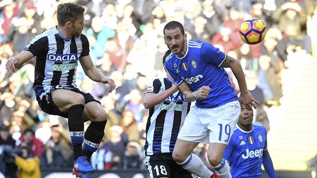 Berimbang dengan Udinese, Juventus Jauhi Roma
