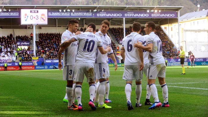 Gasak Eibar, Madrid ke Puncak Klasemen