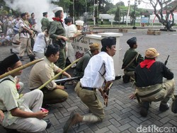 Peristiwa Serangan Umum 1 Maret 1949 Direka Ulang di Yogyakarta