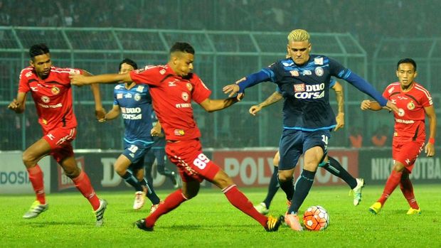 Tajamnya Arema, PBFC Berbahaya Melalui Bola Mati