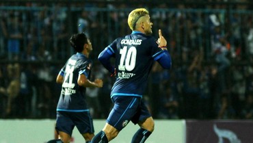 Tajamnya Arema, PBFC Berbahaya Melalui Bola Mati