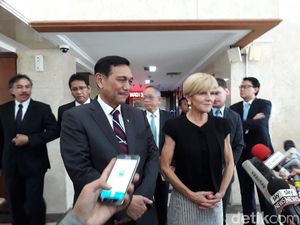 Bertemu Menlu Australia, Luhut: RI Terbuka untuk Investasi Asing