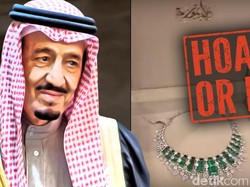 Isu Pemberian Cendera Mata Berlian dari Raja Salman untuk Iriana