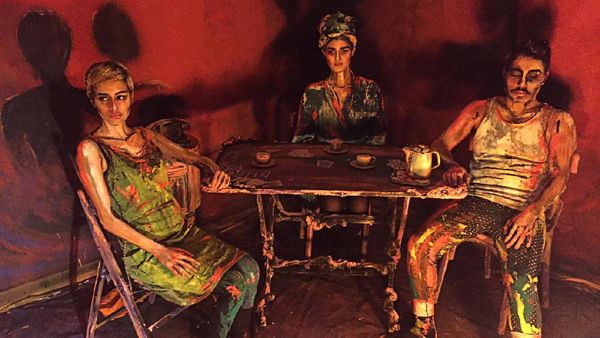 Seniman Asal Kairo Gunakan Manusia Sebagai Objek Kanvas