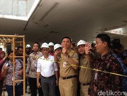 Ditemani Ketua PKB DKI, Ahok Tinjau Masjid Raya Jakarta