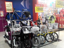 Bicycle Fair Transmart dan Carrefour Tawarkan Sepeda Listrik