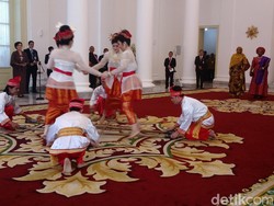 Iriana Jokowi Ajak Para Istri Pemimpin Negara Lihat Gaba-gaba