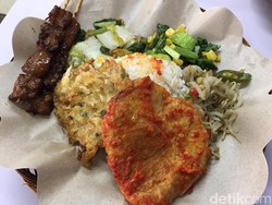 Kehidupan: Makan Murah Meriah dengan Sate dan Telur Vegetarian yang Sedap