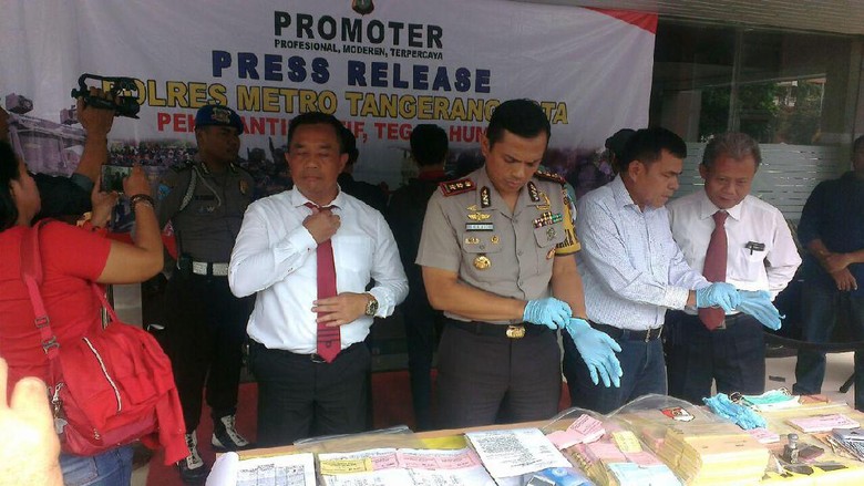 4 Pelaku Pungli di Kawasan Industri Tangerang Ditangkap Polisi