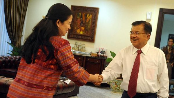 JK, Puan dan Nahrawi Bahas Persiapan Asian Games 2018