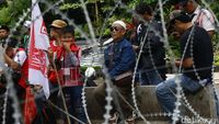 Aksi Pro dan Kontra Ahok Ramaikan Sidang