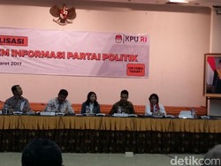 Siapkan Pemilu 2019, KPU Gelar Sosialisasi Sistem Informasi Parpol